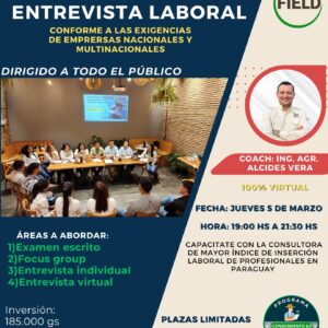 WORKSHOP DE ENTREVISTA LABORAL